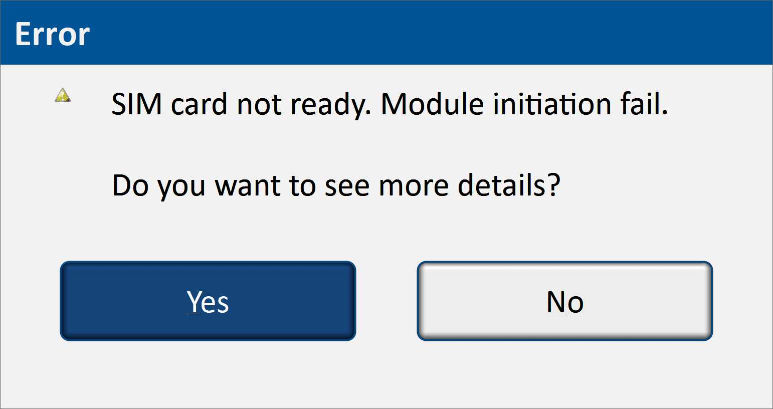 SurvCE/PC no SIM error