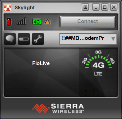 Skylight main screen