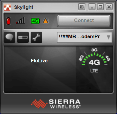 Skylight main screen