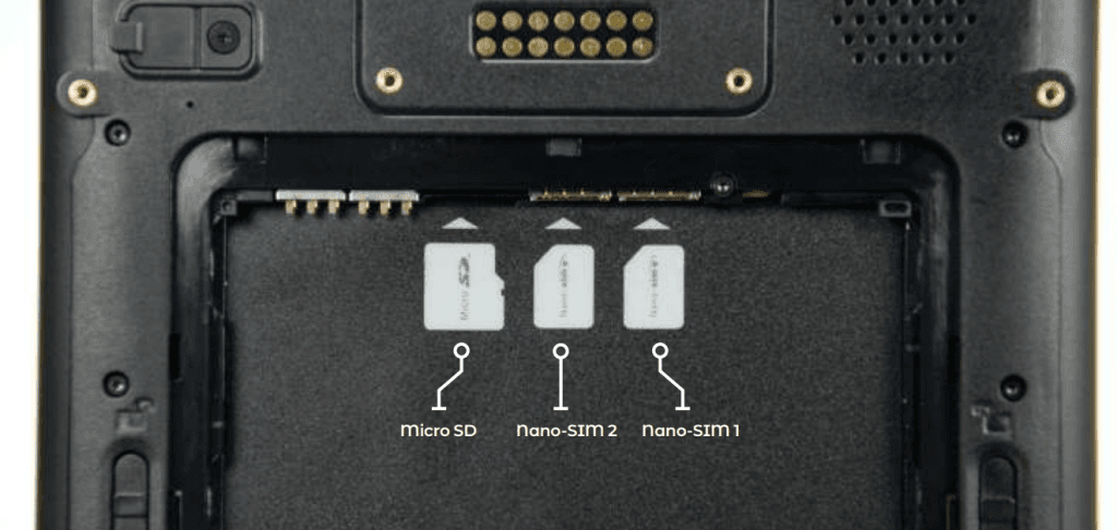 CT8 SIM card slots